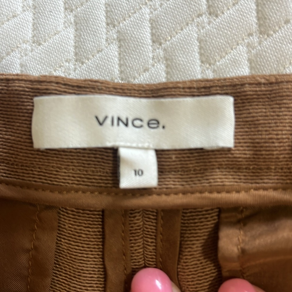 Vince Brown Women's high waisted Shorts - Picture 3 of 4